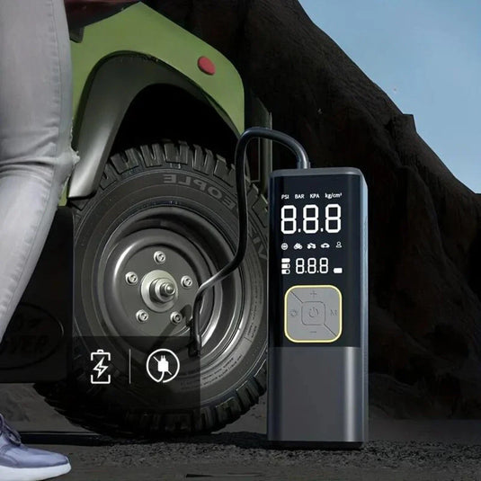 منفاخ هواء للسيارات - كهربائي ذكي موديل ATJ-8766