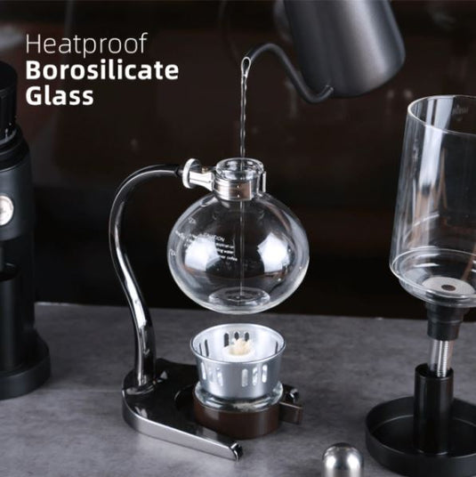 ماكينة تحضير القهوة السيفون الممتازة