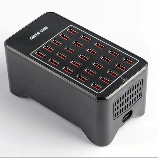 محول فيه ٢٥ منفذ USB