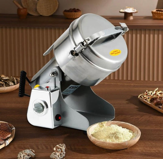 مطحنة الحبوب الكهربائية بقوة 900 واط وبسعة 500 جرام