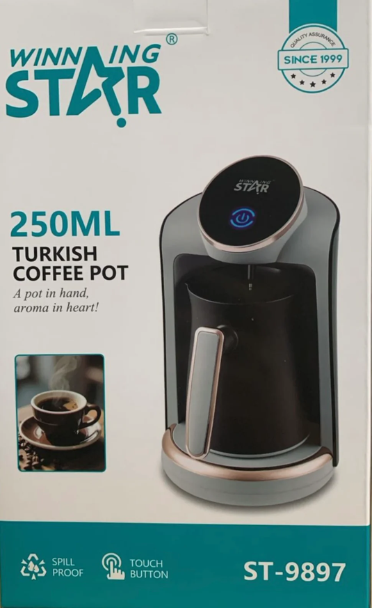 مكينة صنع القهوة التركية الاحترافية بسعة 250 مل من Winning star