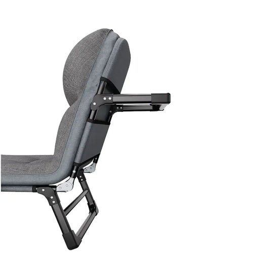 سرير تخييم قابل للطي من Green Lion باللون الرمادي