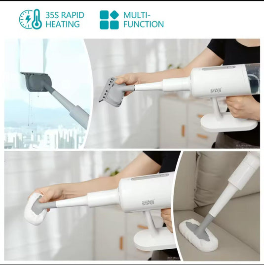 مكنسة كهربائية 5 في 1 من WINNING STAR بقوة 1500W