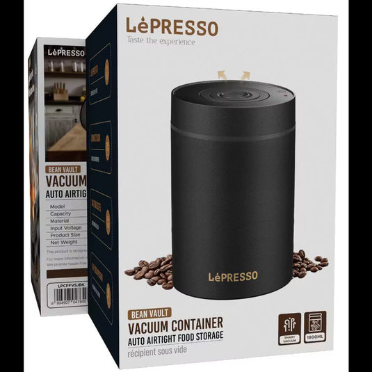 حاوية فراغ LePresso بسعة 1800 مل - حافظة للقهوة