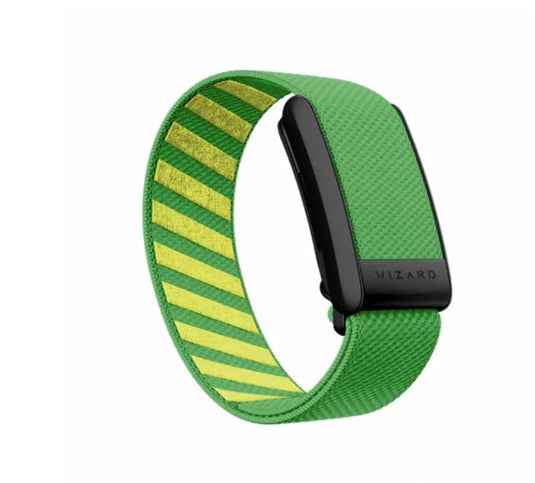 سوار Wizard Magic 4 Band متوافق مع Whoop - أخضر/أسود