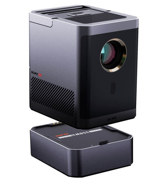 مشروع Mudix HO12 4K الذكي 1080p LED 5G WiFi المحمول