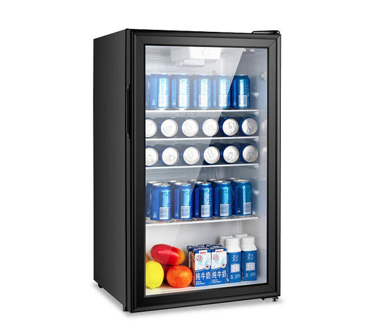 ثلاجة متعددة الوظائف بسعة 73 لتر، مع قفل للمشروبات والخضروات من DLC