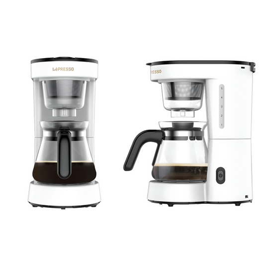 ماكينة تحضير القهوة الشفافة من LePresso