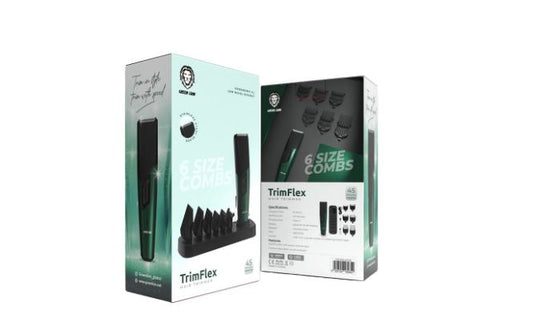 ماكينة قص الشعر تريم فليكس من جرين ليون - أخضر وأسود