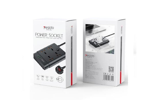 مقبس طاقة YESIDO MC11 بقوة 2650 واط