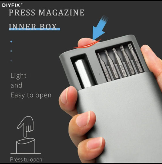 عدة البراغي الصغيرة المحمولة