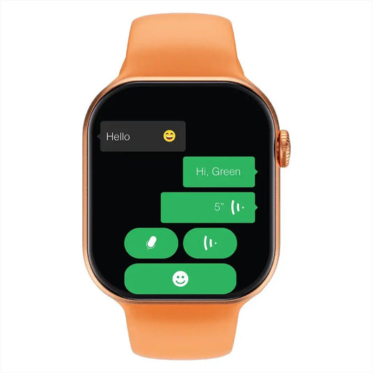 ساعة Green Lion Flex 46 الذكية بشاشة IPS مقاس 2.06 بوصة