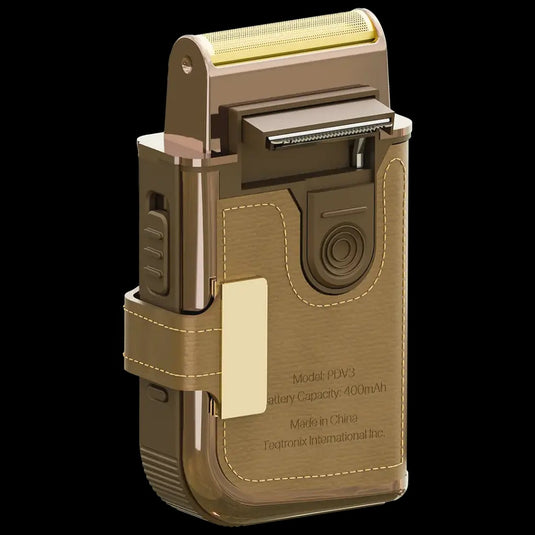 مجموعة ماكينة حلاقة متعددة الوظائف مع أداة تشذيب مدمجة ومرآة