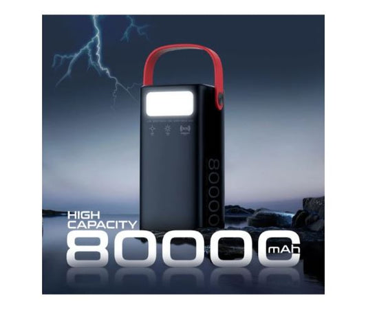 بطارية شحن سريعة عالية السعة 80000 مللي أمبير في الساعة بقوة 65 وات من بروميت