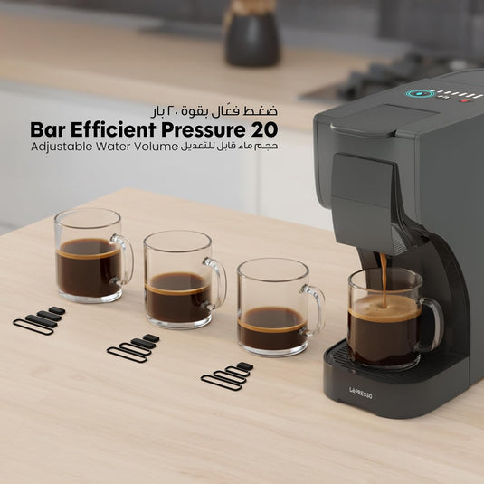آلة قهوة متعددة الكبسولات من LePresso