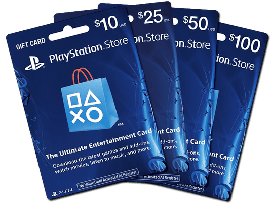 بطاقات بلاي ستيشن ستور ( أمريكي )