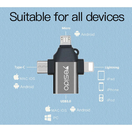 ٣ في ١ قطعة الفلاشات لنقل البيانات للهواتف من الفلاشات