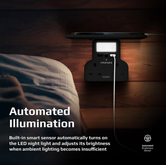 بلك كهربائي مع استاند للهواتف