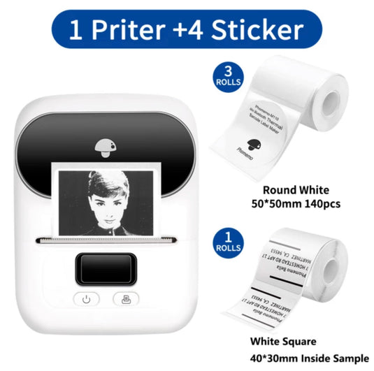 طابعة الباركود تعمل بدون حبر