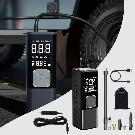 منفاخ هواء للسيارات - كهربائي ذكي موديل ATJ-8766