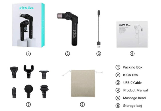 مسدس التدليك KiCA EVO