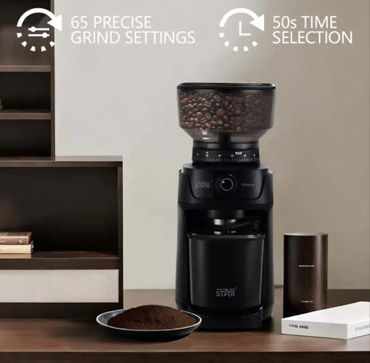 مطحنة قهوة أوتوماتيكية متعددة المستويات من وينينج ستار