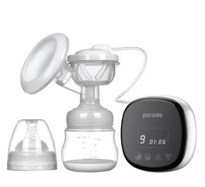 شافطة حليب الثدي الآلية بورودو لايف ستايل - أبيض