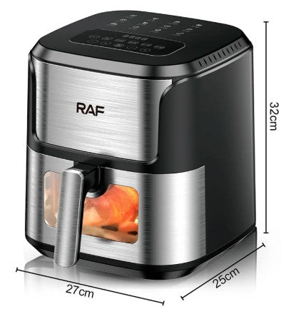 مقلاة هوائية RAF 5 لتر بشاشة تعمل باللمس بدون زيت