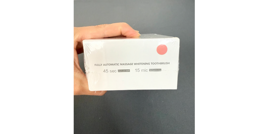 فرشاة أسنان لاسلكية لتبييض الأسنان أوتوماتيكية بالكامل مع خاصية التدليك