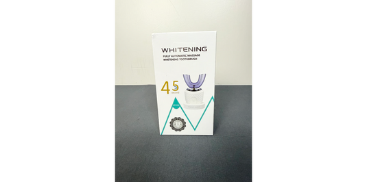 فرشاة أسنان لاسلكية لتبييض الأسنان أوتوماتيكية بالكامل مع خاصية التدليك