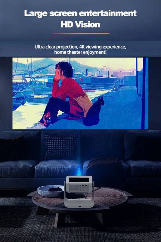 جهاز عرض متعدد الإمكانات بشاشة لمس تفاعلية