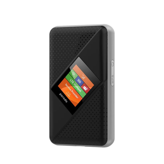 راوتر بورودو المحمول MiFi ‏3G/4G فئة CAT4 الإصدار الثاني – أسود